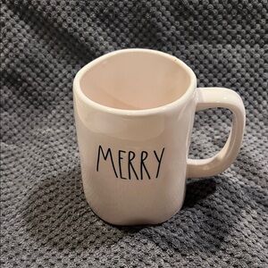 Rae Dunn Merry Cream Mug